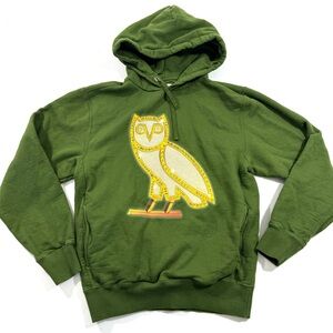 Octobers Very Own Diamond Hoodie Owl Graphic Sweatshirt Drake